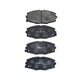 RDA BRAKES RDA GP Max General Purpose Low Metallic Brake Pad Set RDB431