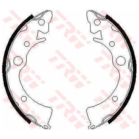 TRW Brake Shoe 180mm x 31mm