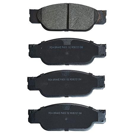 RDA BRAKES RDA GP Max General Purpose Low Metallic Brake Pad Set RDB2121