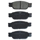 RDA BRAKES RDA GP Max General Purpose Low Metallic Brake Pad Set RDB2121