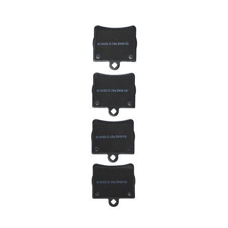 RDA BRAKES RDA GP Max General Purpose Low Metallic Brake Pad Set RDB1418