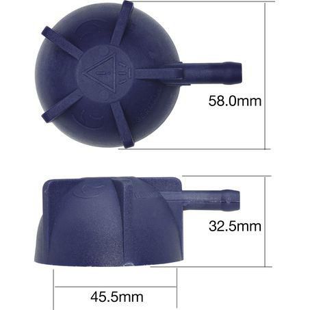 TRIDON RECOVERY RADIATOR CAP - (TRS34)