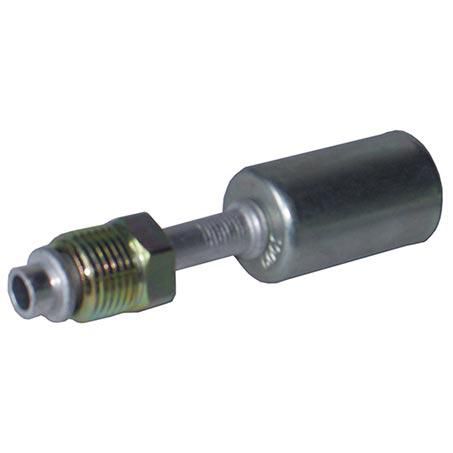 Atco Aluminium Fitting # 6 MOR - Beadlock #6 Straight BLX1401