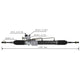 SAS AUTO PARTS STEERING R  P ASSY URVAN E25 0112 SR1005