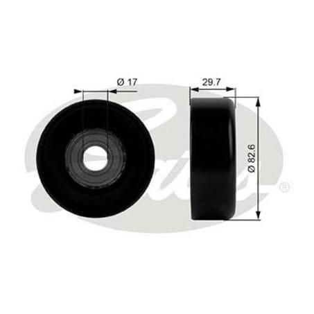 Gates Idler Pulley 38005