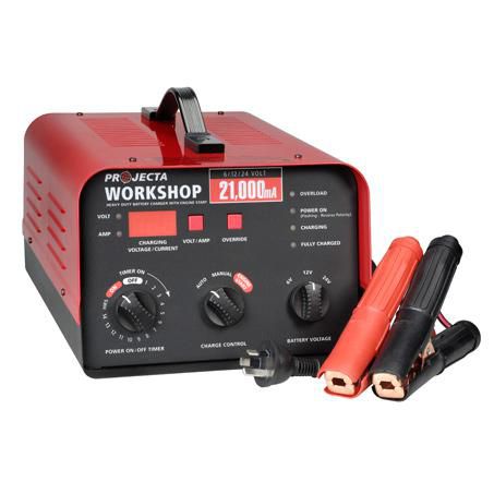 PROJECTA Battery Charger 6/12/24V 21A