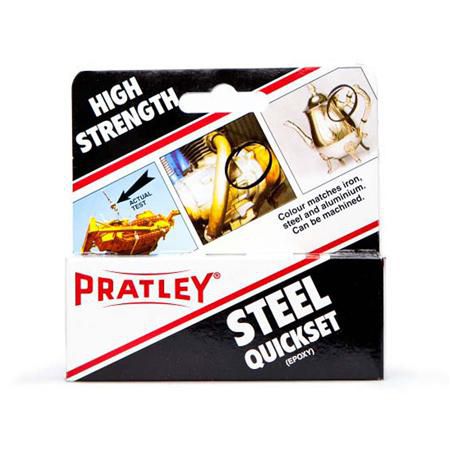 Pratley Adhesives Pratley Epoxy Q/Set Steel 40ml 87005