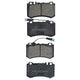 RDA BRAKES RDA GP Max General Purpose Low Metallic Brake Pad Set RDB2284