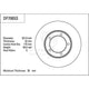 TRW Disc Brake Rotor 322mm x 30 Min