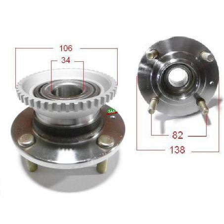 SAS AUTO PARTS SAS Wheel Hub HA4024A