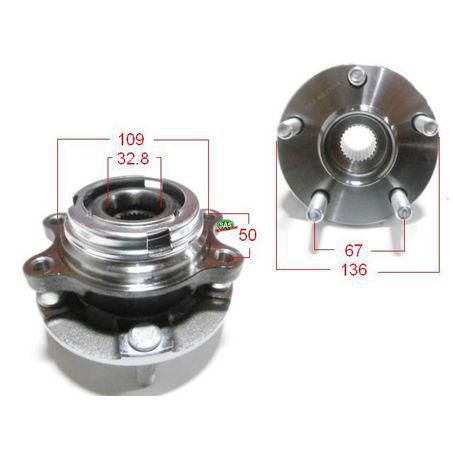 SAS AUTO PARTS SAS Wheel Hub HA5089