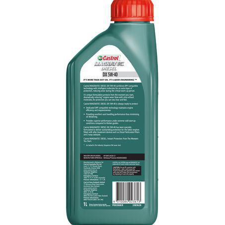 CASTROL MAGNATEC DIESEL DX 5W-40 ENGINE OIL 1L 3383628