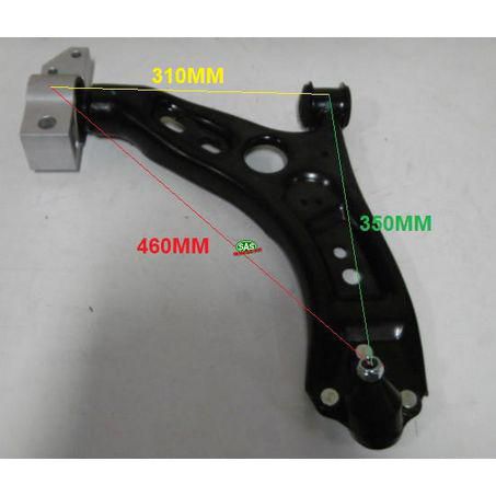 SAS AUTO PARTS Audi A3 08- Front RH lower arm LA126R