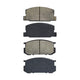 RDA BRAKES RDA GP Max General Purpose Low Metallic Brake Pad Set RDB322