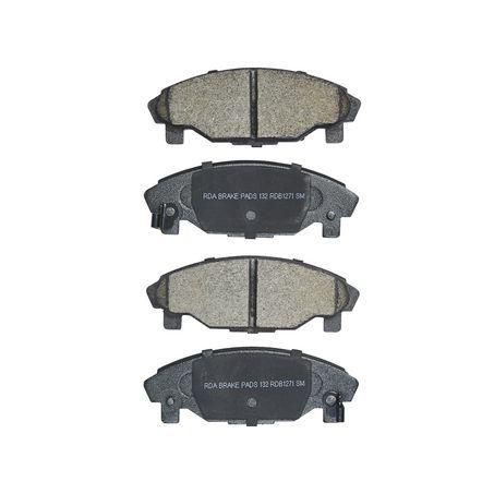 RDA GP MAX LOW METALLIC BRAKE PAD SET DAIHATSU CHARADE PYZAR RDB1271