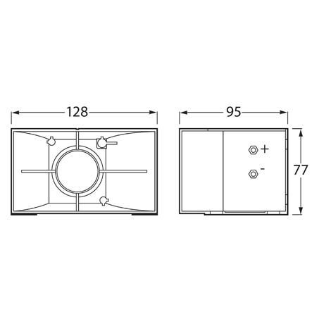 HELLA Back Up Alarm 12 or 24V 107-112Db Adjusting 6049