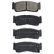 RDA GP MAX LOW METALLIC BRAKE PAD SET HYUNDAI SANTA FE RDB2006