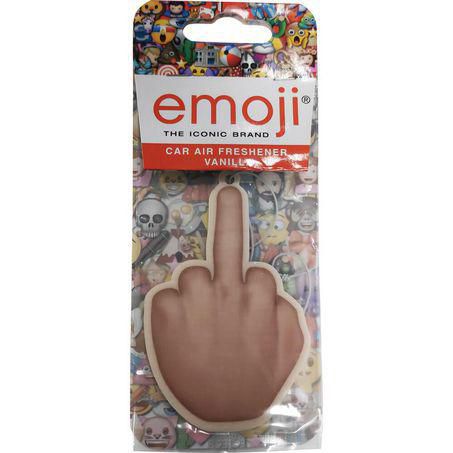 Emoji Bad Finger Air Freshener - Vanilla 4802288