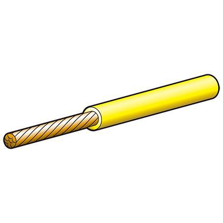 Narva 4mm Single Core Automotive Cable Yellow (NZ Ref. 152)
