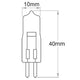 PHILIPS Bi Pin Globe 24V 150W Standard G6.35 7158