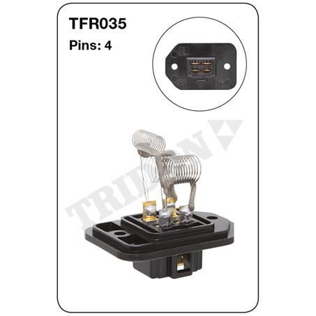 Tridon Heater Fan Resistor TFR035