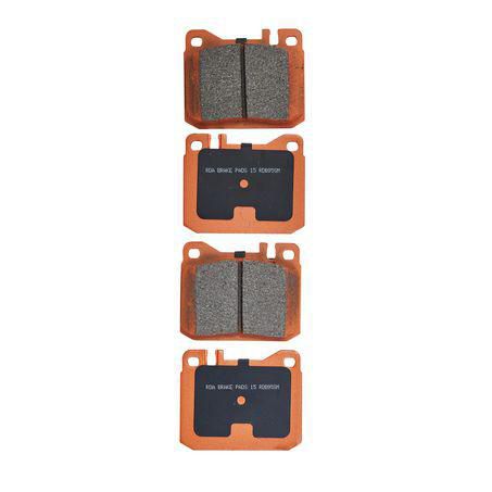 RDA BRAKES RDA GP Max General Purpose Low Metallic Brake Pad Set RDB95