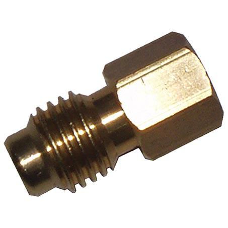 OEX Adaptor 1/4 Flare (R12) Female To 1/2 Acme (R134a) Male RH Thread