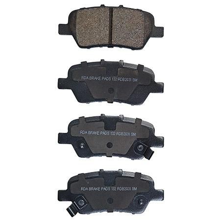 RDA GP MAX LOW METALLIC BRAKE PAD SET HONDA RDB2031