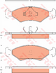TRW Brake Pad Set (DB212)