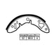 Remsa BRAKE SHOES F/R BLMC MINI 59- 177.8