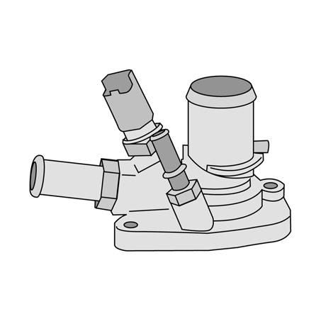 Tridon Thermostat Includes Housing & Coolant Sensor - 88 Degrees C TT1672-190