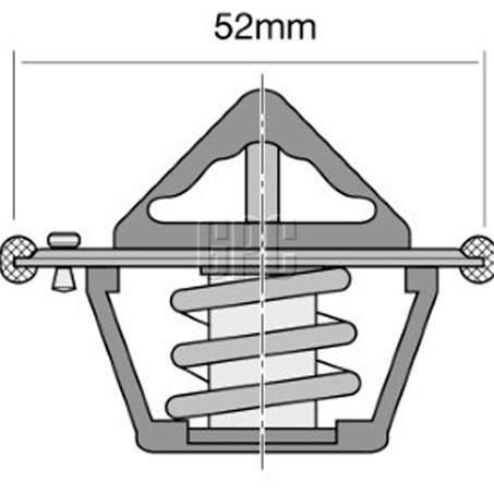 Tridon Thermostat 52mm - 92 Degrees C TT333-198