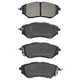 RDA GP MAX LOW METALLIC BRAKE PAD SET SUBARU RDB1991