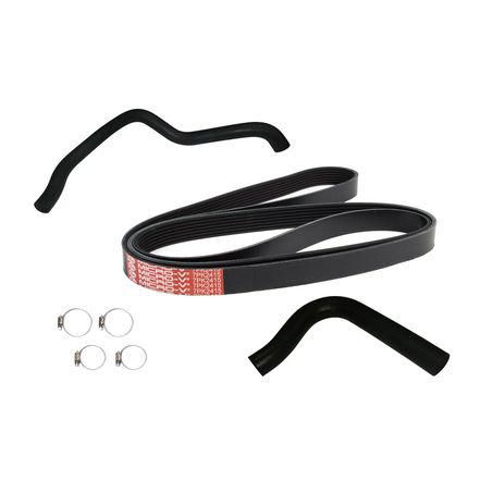 GATES EMERGENCY RADIATOR HOSE & BELT KIT GE4WDKIT18