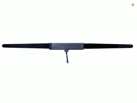 Universal 44" Fiberglass Amplified AM/FM Antenna with Windscreen Mount