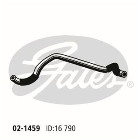Gates Moulded Heater Hose 02-1459