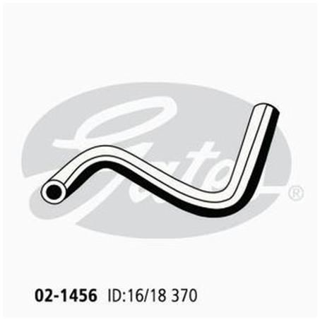Gates Moulded Heater Hose 02-1456