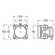 HELLA Halogen Head Light Round 90mm Globe Style H7 (High Beam/Park) 103024V