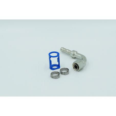 Burgaflex Steel Fitting # 8 FOR - Reduced Burgaclip #8 90° SCX1322