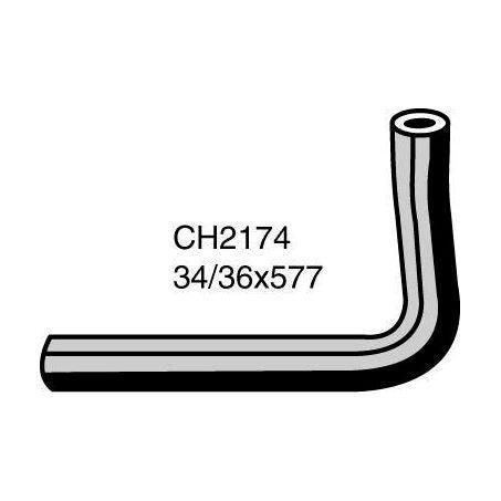 MACKAY Radiator Lower Hose FORD COURIER PB, PC - 2.2L I4 MAZDA CH2174