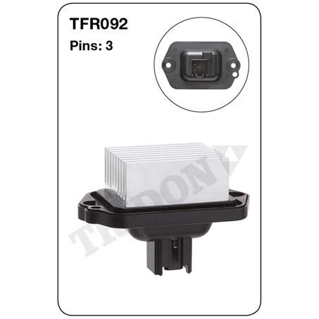 Tridon Heater Fan Resistor TFR092