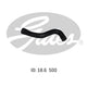 Gates Moulded Heater Hose 02-1389