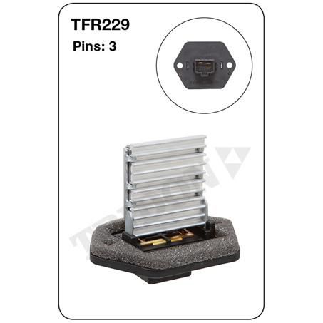 Tridon Heater Fan Resistor TFR229