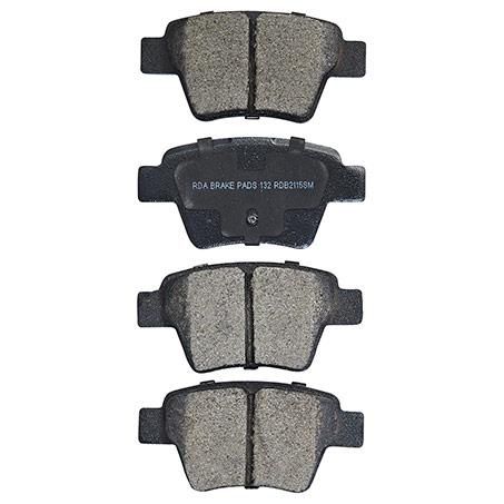 RDA BRAKES RDA GP Max General Purpose Low Metallic Brake Pad Set RDB2115