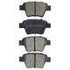 RDA BRAKES RDA GP Max General Purpose Low Metallic Brake Pad Set RDB2115