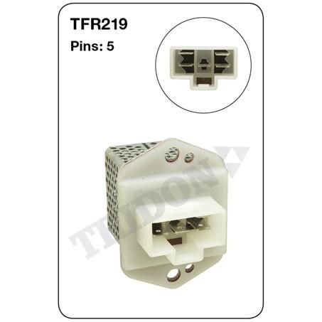 Tridon Heater Fan Resistor TFR219