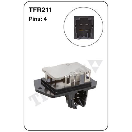 Tridon Heater Fan Resistor TFR211