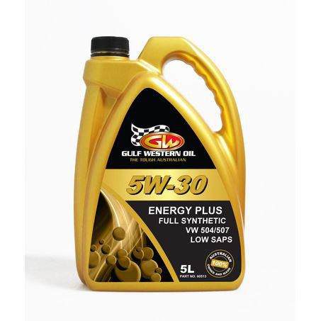 Gulf Western ENERGY PLUS FULL SYNTHETIC 5W/30 ENGINE OIL - 5L 60513