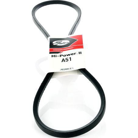 Gates Fan Belt - V-Belt (A-Section) A51