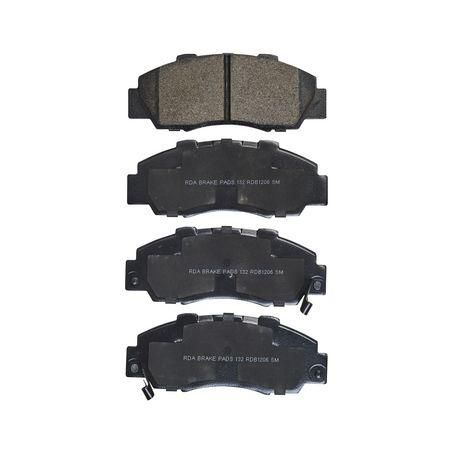 RDA GP MAX LOW METALLIC BRAKE PAD SET HONDA ROVER TOYOTA RDB1206